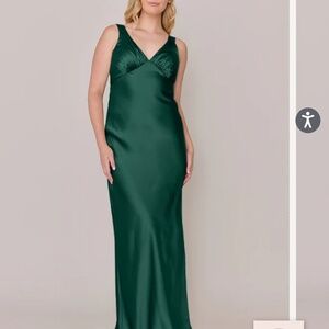Revelry Audrey Satin Dress